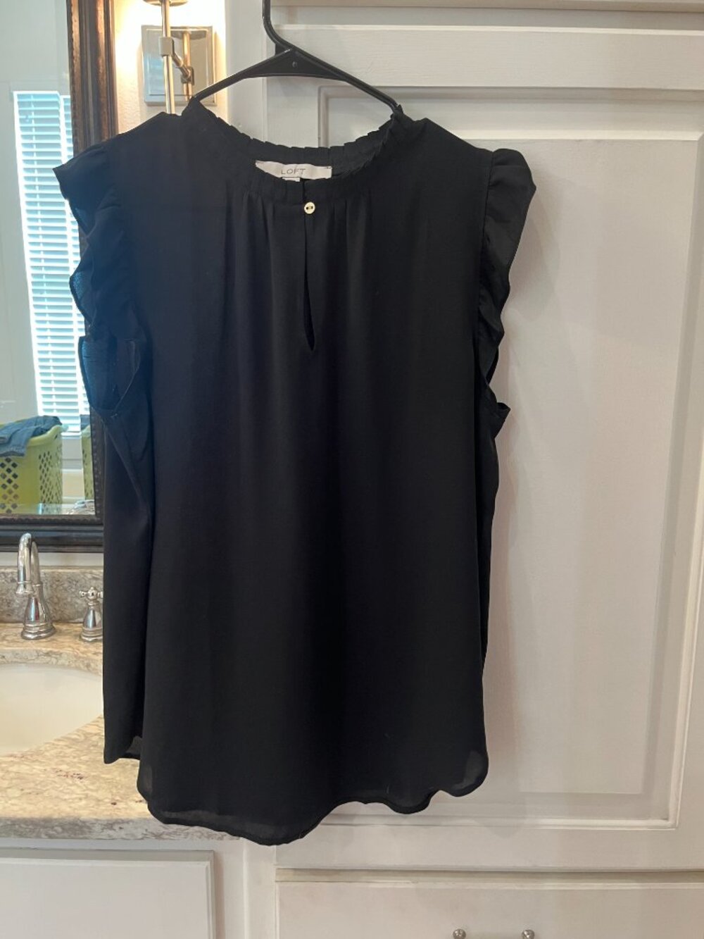 Loft Black Sleeveless Blouse